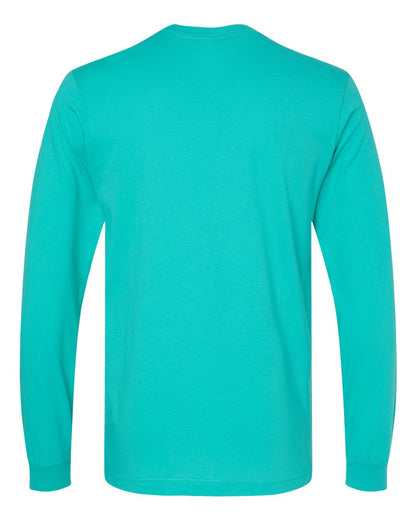 BELLA + CANVAS Jersey Long Sleeve Tee 3501 #color_Teal