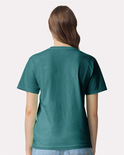 Comfort Colors Unisex Garment-Dyed Heavyweight T-Shirt 1717 #colormdl_Seafoam