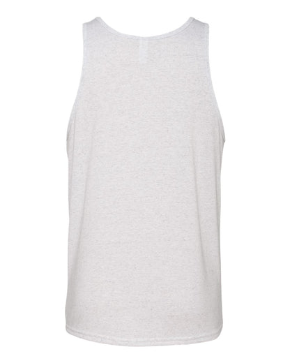 BELLA + CANVAS Triblend Tank 3484 #color_White Fleck Triblend