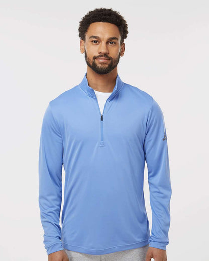 Adidas Lightweight Quarter-Zip Pullover A401 #colormdl_Blue Fusion