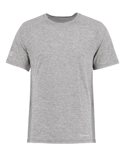 Holloway Youth Electrify CoolCore® T-Shirt 222671 #color_Athletic Grey Heather