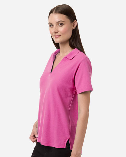 CORE365 Women's Resolve CVC Performance Pique Polo CE106W #colormdl_Charity Pink