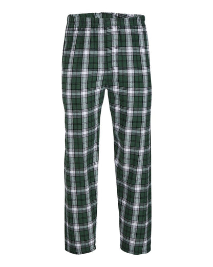 Boxercraft Harley Flannel Pants BM6624 #color_Green/ White