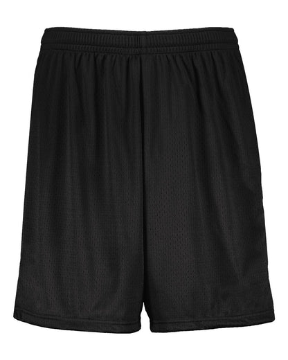 Augusta Sportswear Youth Modified Mesh Shorts 1851 #color_Black