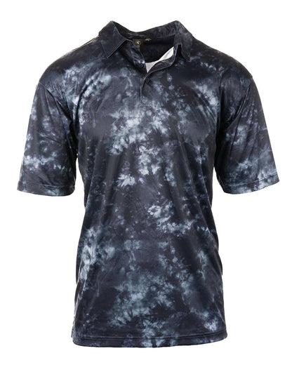 Burnside Golf Polo 0101 #color_Navy Tie Dye