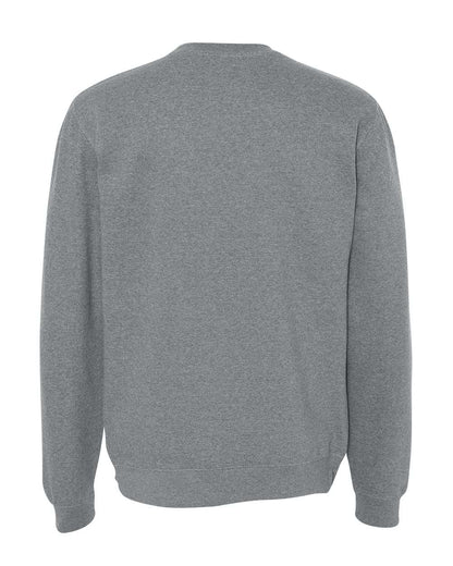 Independent Trading Co. Unisex Midweight Crewneck Sweatshirt SS3000 #color_Gunmetal Heather