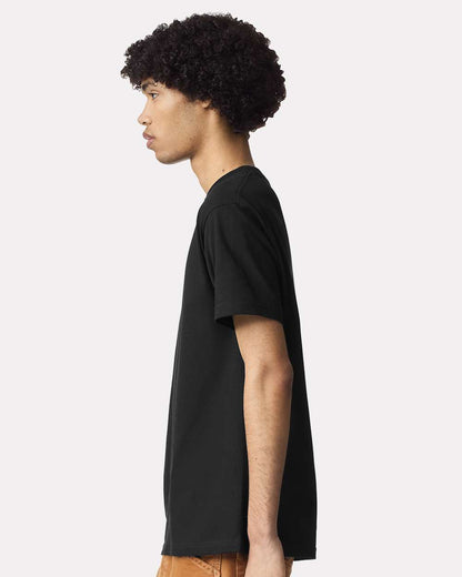 American Apparel Unisex Garment-Dyed Heavyweight Cotton Tee 1301GD #colormdl_True Black