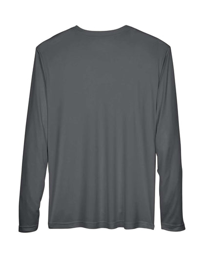 Team 365 Men's Zone Performance Long Sleeve T-Shirt TT11L #color_Sport Graphite