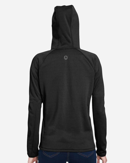 Marmot Women's Leconte Full Zip Hooded Jacket M15393 #colormdl_Black