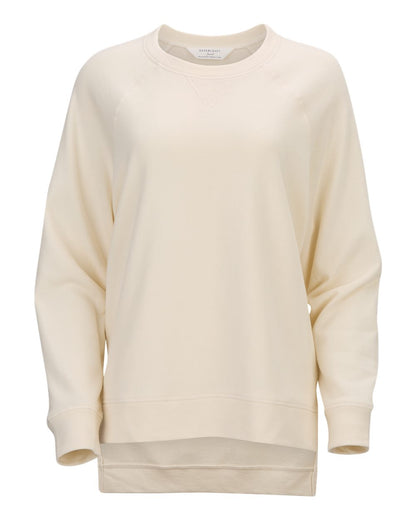 Boxercraft Women's Harlow French Terry Crewneck Sweatshirt BW3101 #color_Natural