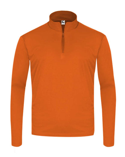 C2 Sport Youth Quarter-Zip Pullover 5202 #color_Burnt Orange