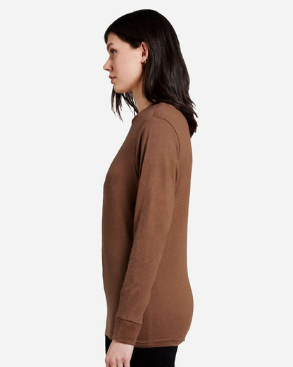 Lane Seven Heavyweight Long Sleeve T-Shirt LS15009 #colormdl_Chestnut
