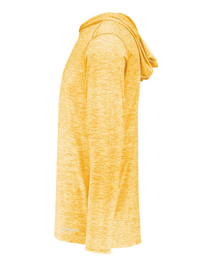 Holloway Men's Electrify CoolCore® Hooded Sweatshirt 222589 #color_Gold Heather