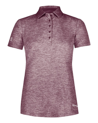 Holloway Women's Electrify CoolCore® Polo 222772 #color_Maroon Heather