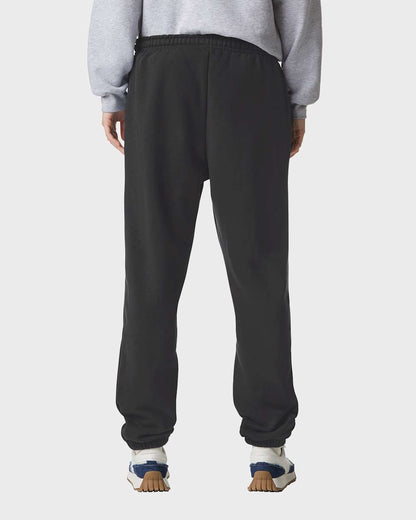 American Apparel Unisex ReFlex Fleece Sweatpants RF491 #colormdl_Black