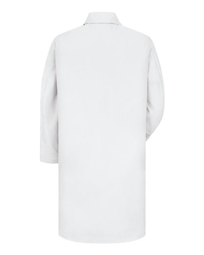 Red Kap Unisex Button Front Lab Coat KP14 #color_White