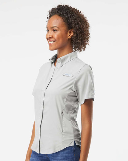 Columbia Women's PFG Tamiami™ II Short Sleeve Shirt 212466 #colormdl_Cool Grey