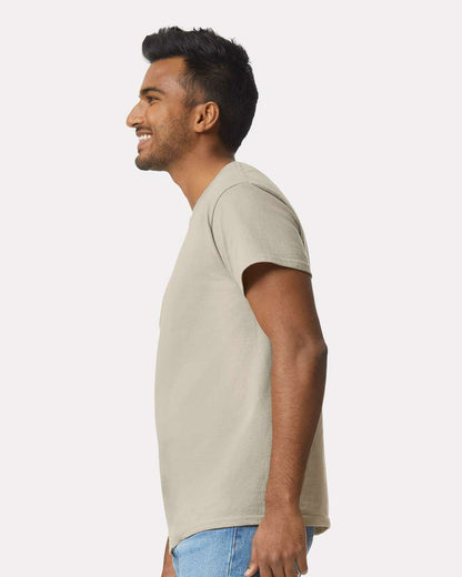 Gildan Unisex Ultra Cotton® T-Shirt 2000 #colormdl_Sand