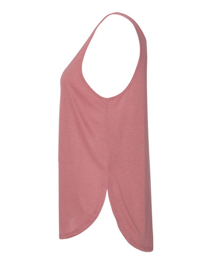 BELLA + CANVAS Women's Flowy Tank with Side Slit 8802 #color_Mauve