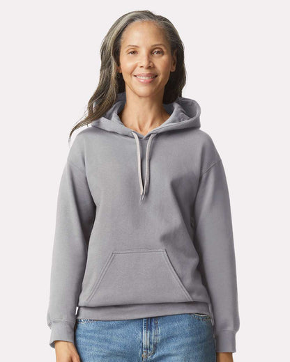 Gildan Softstyle® Midweight Hooded Sweatshirt SF500 #colormdl_Cement