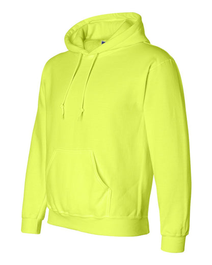 Gildan Unisex DryBlend® Hooded Sweatshirt 12500 #color_Safety Green