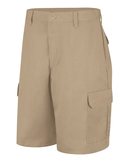 Red Kap Men's Cargo Shorts PT66 #color_Khaki