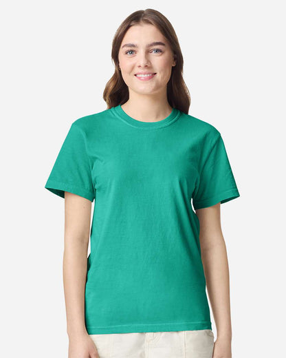 Comfort Colors Unisex Garment-Dyed Heavyweight T-Shirt 1717 #colormdl_Island Green