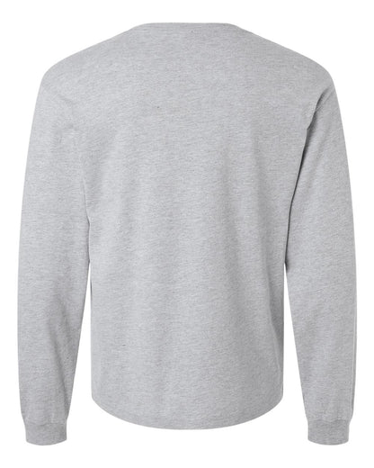 BELLA + CANVAS 6 oz. Heavyweight Long Sleeve Tee 3511 #color_Athletic Heather
