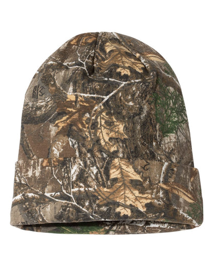 Kati 12" Licensed Camo Cuffed Beanie LCB12 #color_Realtree Edge