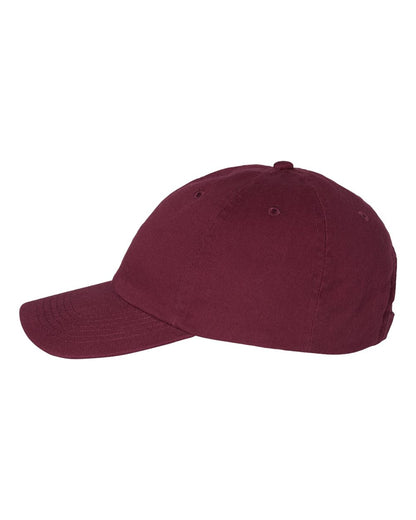 Valucap Bio-Washed Classic Dad Hat VC300A #color_Maroon