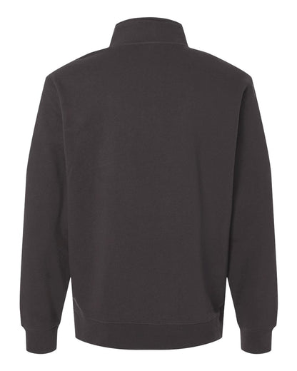 Independent Trading Co. Unisex Midweight Quarter-Zip Pullover SS4600QZ #color_Asphalt