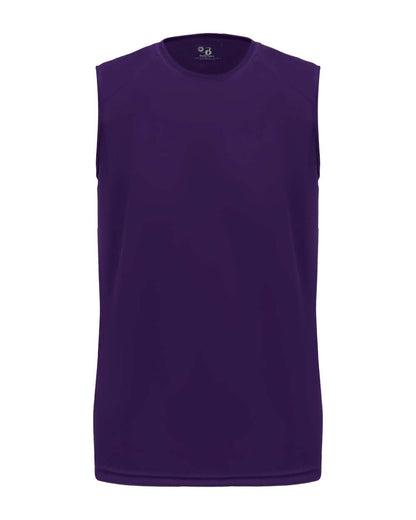 Badger Youth B-Core Sleeveless T-Shirt 2130 #color_Purple