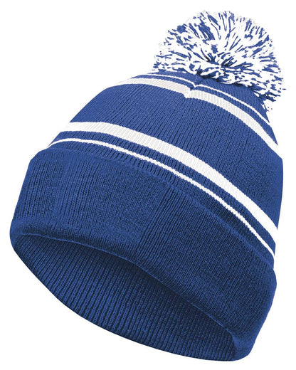 Holloway 8 1/2" Homecoming Beanie 223860 #color_Royal/ White