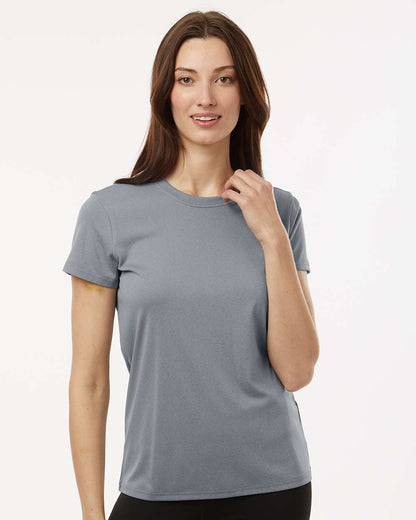 AllPro Women's Pro-Lock Performance T-Shirt 48000L #colormdl_Heather Steel
