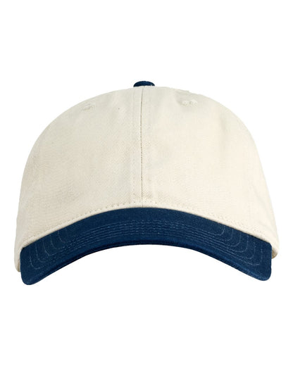 econscious Eco Baseball Cap EC7000 #color_Oyster/ Pacific