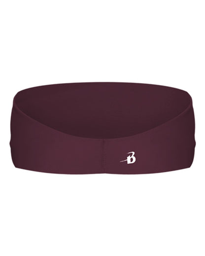 Badger Wide Headband 0301 #color_Maroon