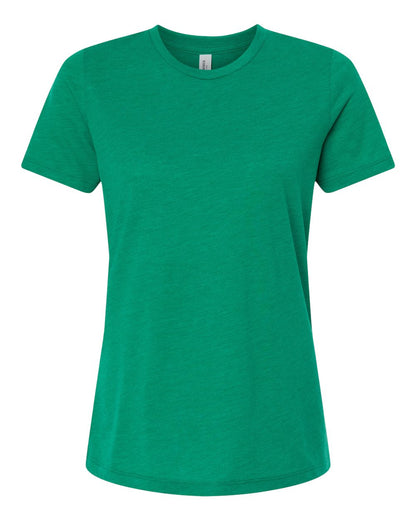 BELLA + CANVAS Women’s Relaxed Fit Triblend Tee 6413 #color_Kelly Triblend