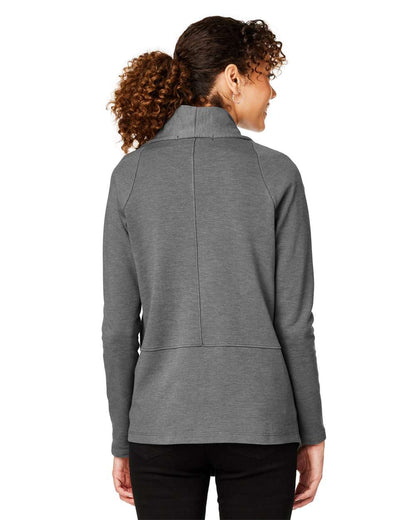Devon & Jones Women's New Classics® Charleston Cardigan DG481W #colormdl_Graphite Melange
