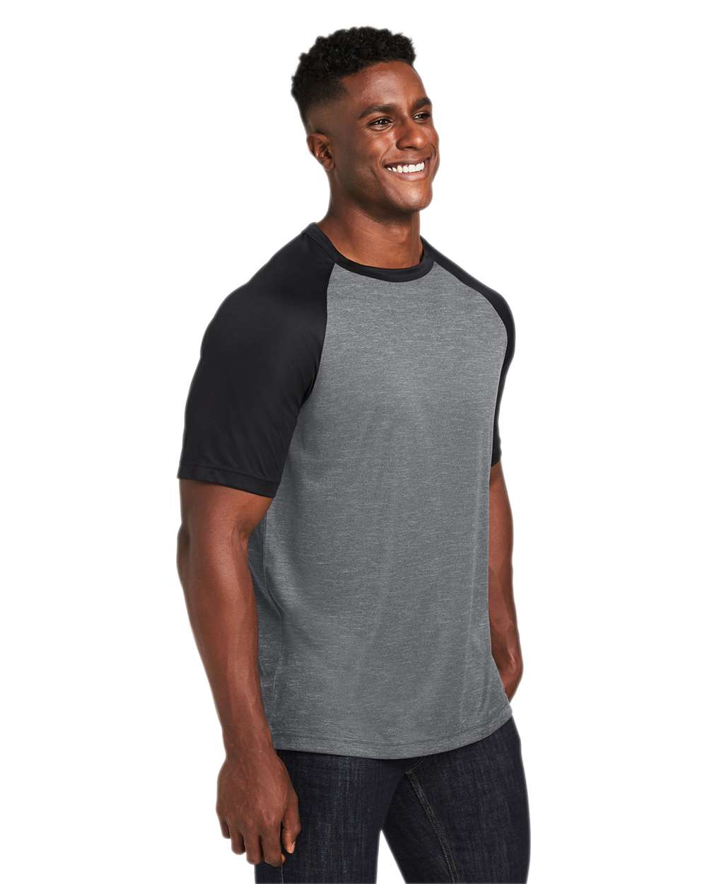 #colormdl_Dark Grey Heather/ Black