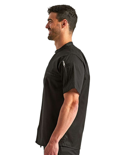 Artisan Collection by Reprime Men's Chef Recycled Shirt RP904 #colormdl_Black