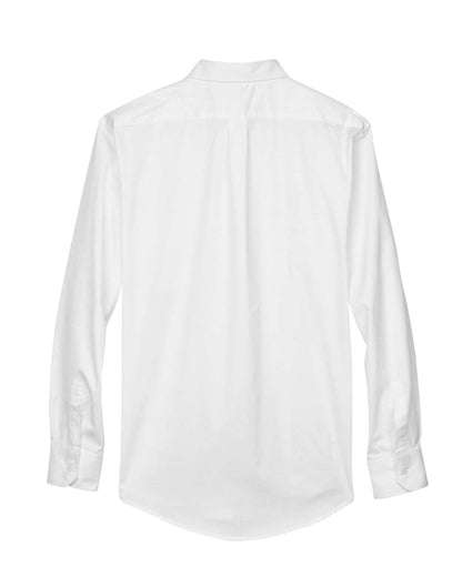 CORE365 Men's Operate Twill Dress Shirt 88193 #color_White