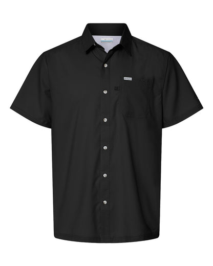 Columbia PFG Slack Tide™ Camp Shirt 212484 #color_Black