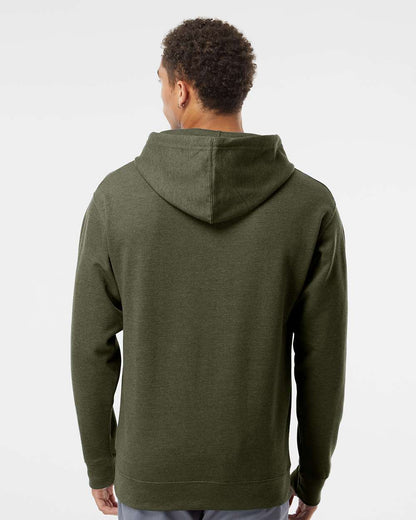 Independent Trading Co. Midweight Hooded Sweatshirt SS4500 #colormdl_Army Heather