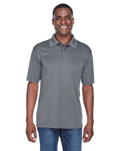 UltraClub Men's Cool & Dry Sport Performance Interlock Polo 8425 #colormdl_Charcoal