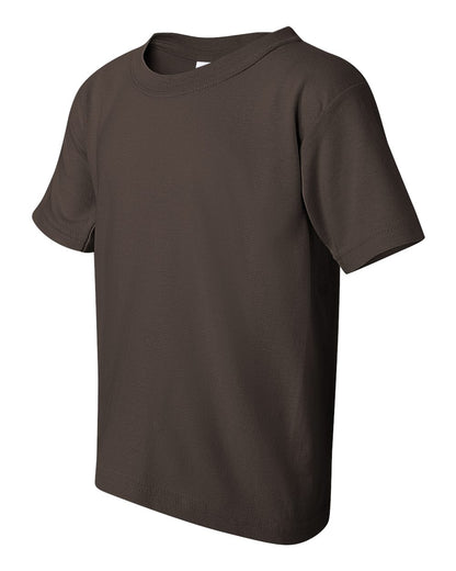 Gildan Heavy Cotton™ Youth T-Shirt 5000B #color_Dark Chocolate