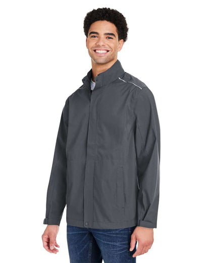 CORE365 Men's Barrier Rain Jacket CE712 #colormdl_Carbon