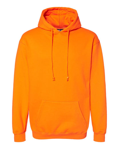 Bayside USA-Made Hooded Sweatshirt 960 #color_Bright Orange