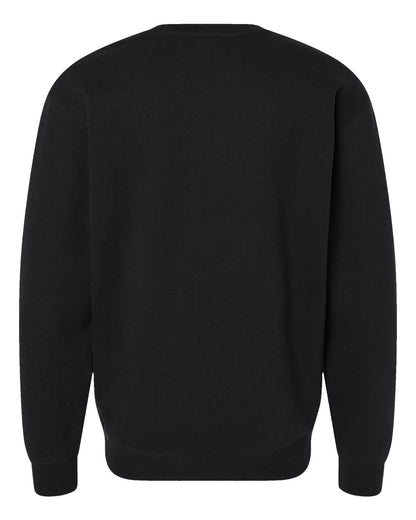 Independent Trading Co. Heavyweight Crewneck Sweatshirt IND3000 #color_Black