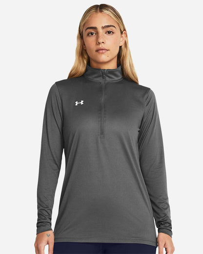 Under Armour Women's Team Tech™ Half-Zip Pullover 1376862 #colormdl_Castlerock/ White
