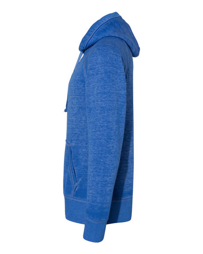 J. America Men's Vintage Zen Fleece Hooded Sweatshirt 8915 #color_Twisted Royal